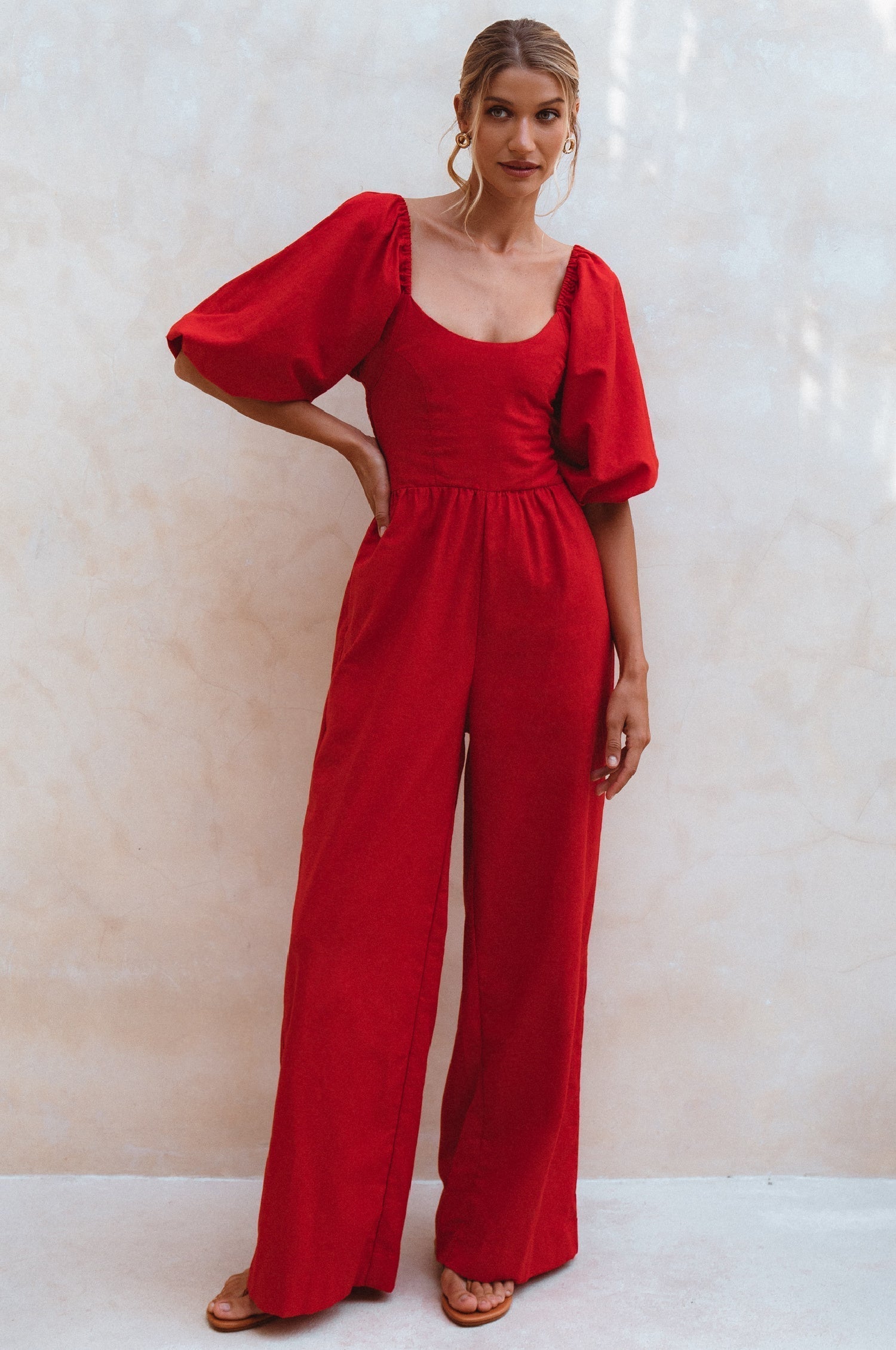 Heaven Bay Linen Jumpsuit-8